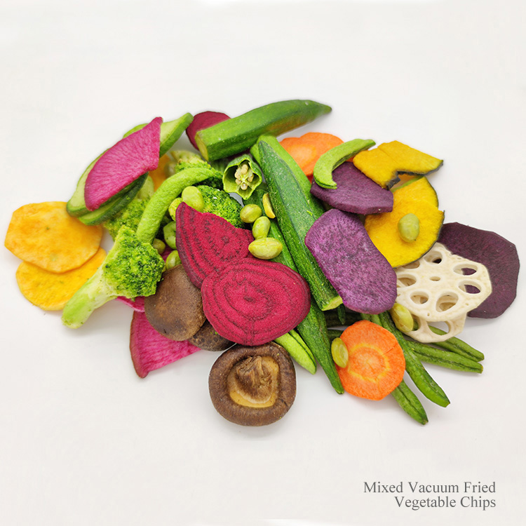 Vacuum Fried Mixed Vegetable Chips